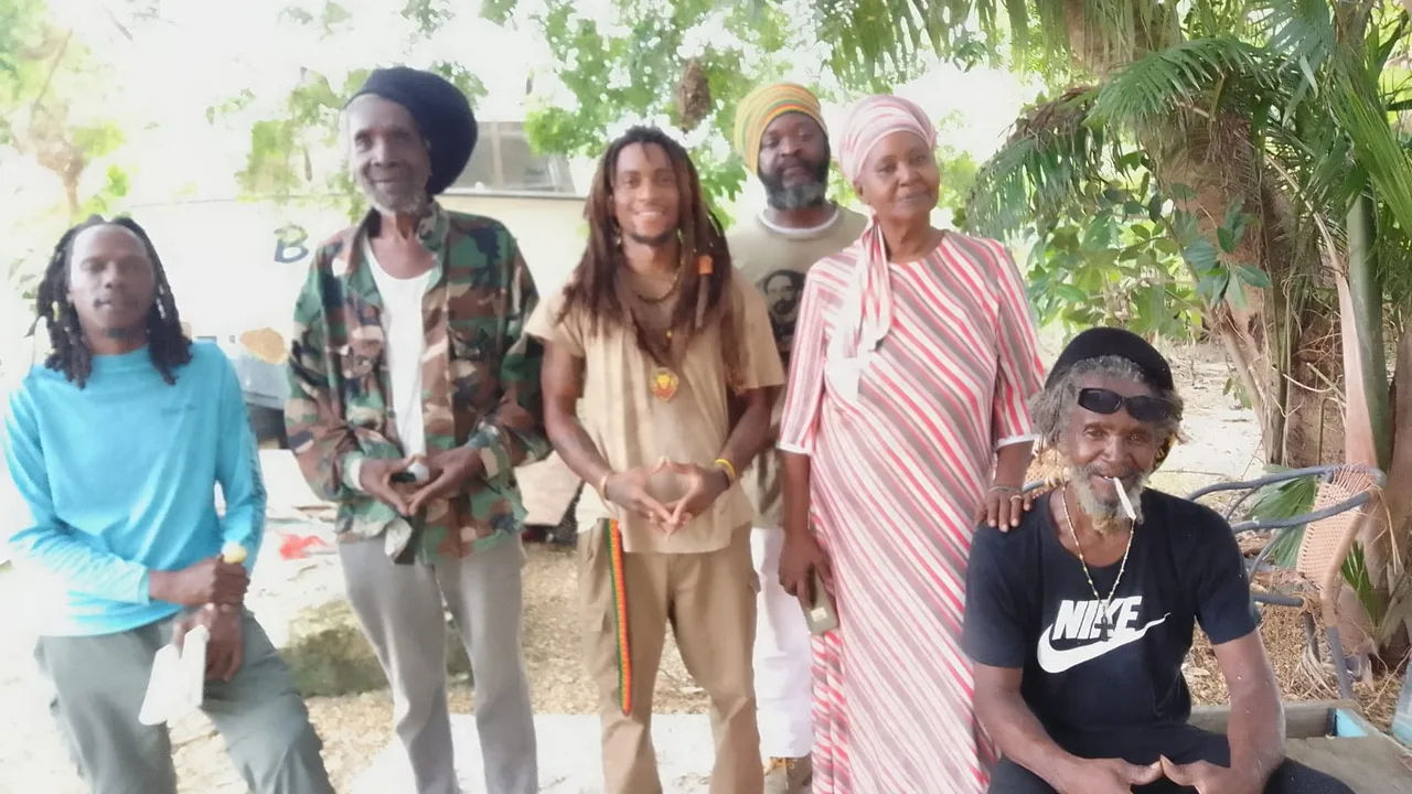 Nyahbinghi Warriors at the House of Rastafari heritage farm and cultural village, 25 October 2026.